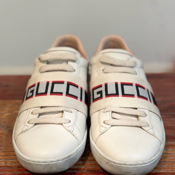 Gucci White Leather Logo Band Ace
Sneakers Size 35 - Picture 7 of 7